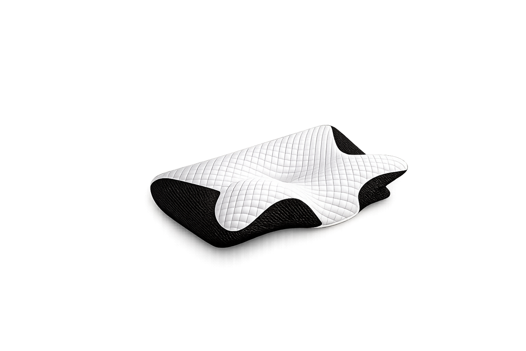 Luxury Memory Foam Cervical Pillow for Neck Pain Relief – Ergonomic Orthopedic Sleeping Pillow for Side, Back & Stomach Sleepers – Cooling Breathable Butterfly Bed Pillow with Washable Cover for Deep Sleep Comfort